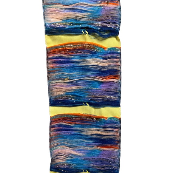 Vintage Embroidered Butterfly Trim Perfect For Quilting - Picture 5 of 5